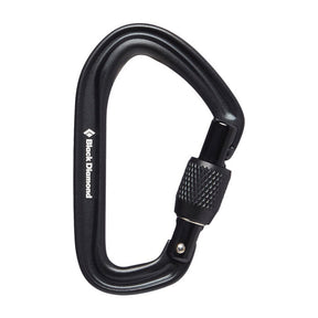 Black Diamond - Hotforge Screwgate Karabiner // Schwarz-Kletterausrüstung-Black Diamond-GearFreak.de-1