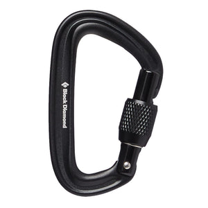 Black Diamond - Liteforge Schraubkarabiner // Schwarz-Kletterausrüstung-Black Diamond-GearFreak.de-1