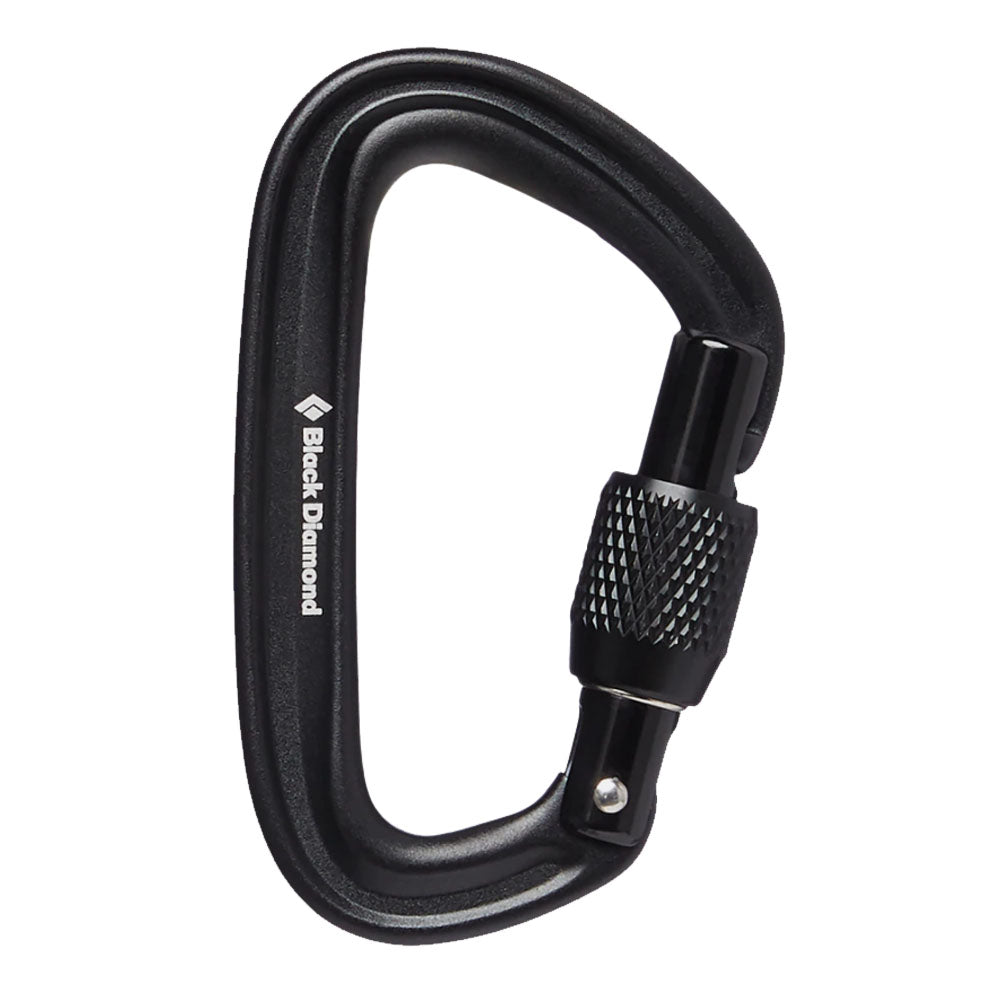 Black Diamond - Liteforge Schraubkarabiner // Schwarz-Kletterausrüstung-Black Diamond-GearFreak.de-1