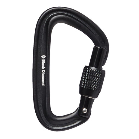 Black Diamond - Liteforge Schraubkarabiner // Schwarz-Kletterausrüstung-Black Diamond-GearFreak.de-1