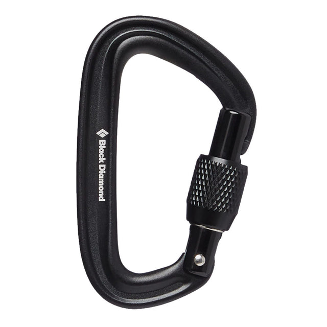 Black Diamond - Liteforge Schraubkarabiner // Schwarz-Kletterausrüstung-Black Diamond-GearFreak.de-1