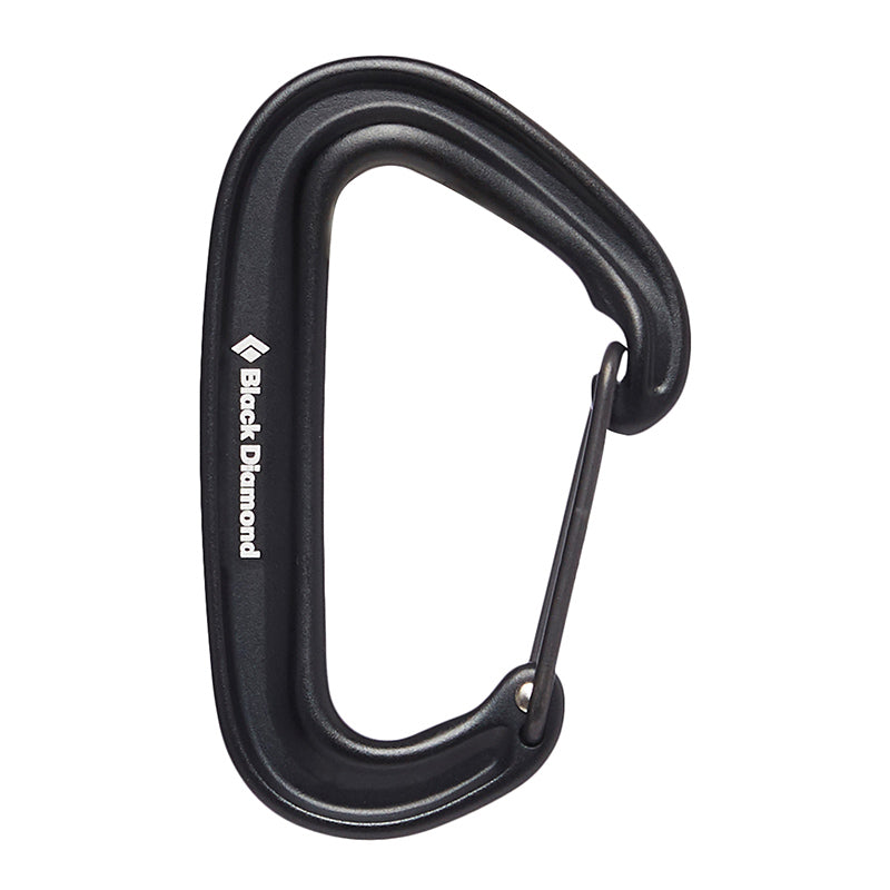 Black Diamond - Miniwire Karabin // Schwarz-Kletterausrüstung-Black Diamond-GearFreak.de-1
