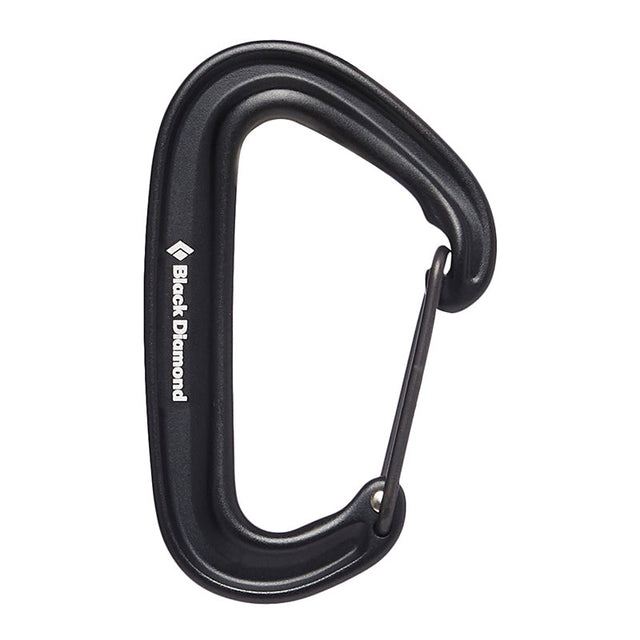 Black Diamond - Miniwire Karabin // Schwarz-Kletterausrüstung-Black Diamond-GearFreak.de-1