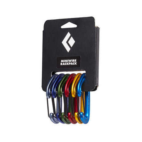 Black Diamond - Miniwire Rackpack Karabiner 6 Stück-Kletterausrüstung-Black Diamond-GearFreak.de-1