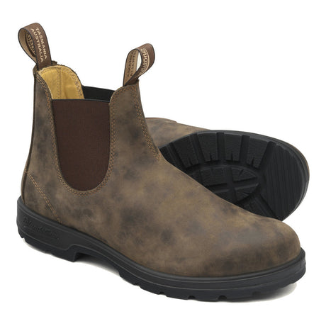 Blundstone - 585 Klassische rustikale Chelsea-Stiefel // Braun-Wanderstiefel - Herren-Blundstone-GearFreak.de-3
