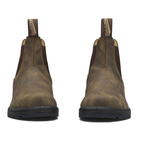 Blundstone - 585 Klassische rustikale Chelsea-Stiefel // Braun-Wanderstiefel - Herren-Blundstone-GearFreak.de-4
