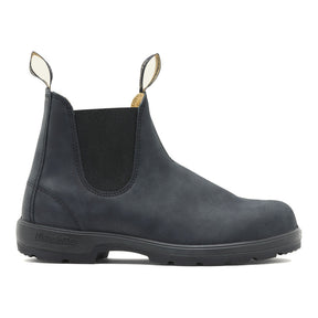 Blundstone - 587 Klassische rustikale Chelsea-Stiefel // Schwarz-Wanderstiefel - Herren-Blundstone-GearFreak.de-1