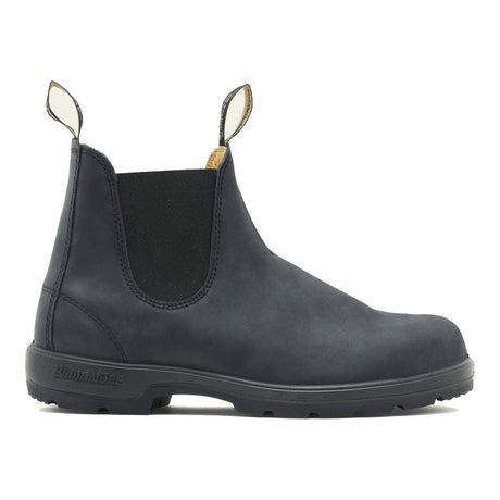 Blundstone - 587 Klassische rustikale Chelsea-Stiefel // Schwarz-Wanderstiefel - Herren-Blundstone-GearFreak.de-1