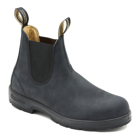 Blundstone - 587 Klassische rustikale Chelsea-Stiefel // Schwarz-Wanderstiefel - Herren-Blundstone-GearFreak.de-2