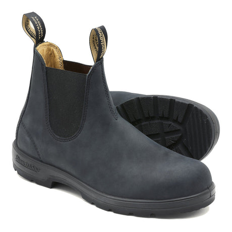 Blundstone - 587 Klassische rustikale Chelsea-Stiefel // Schwarz-Wanderstiefel - Herren-Blundstone-GearFreak.de-3