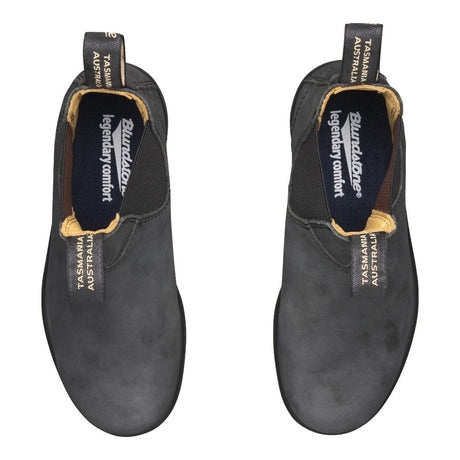 Blundstone - 587 Klassische rustikale Chelsea-Stiefel // Schwarz-Wanderstiefel - Herren-Blundstone-GearFreak.de-4