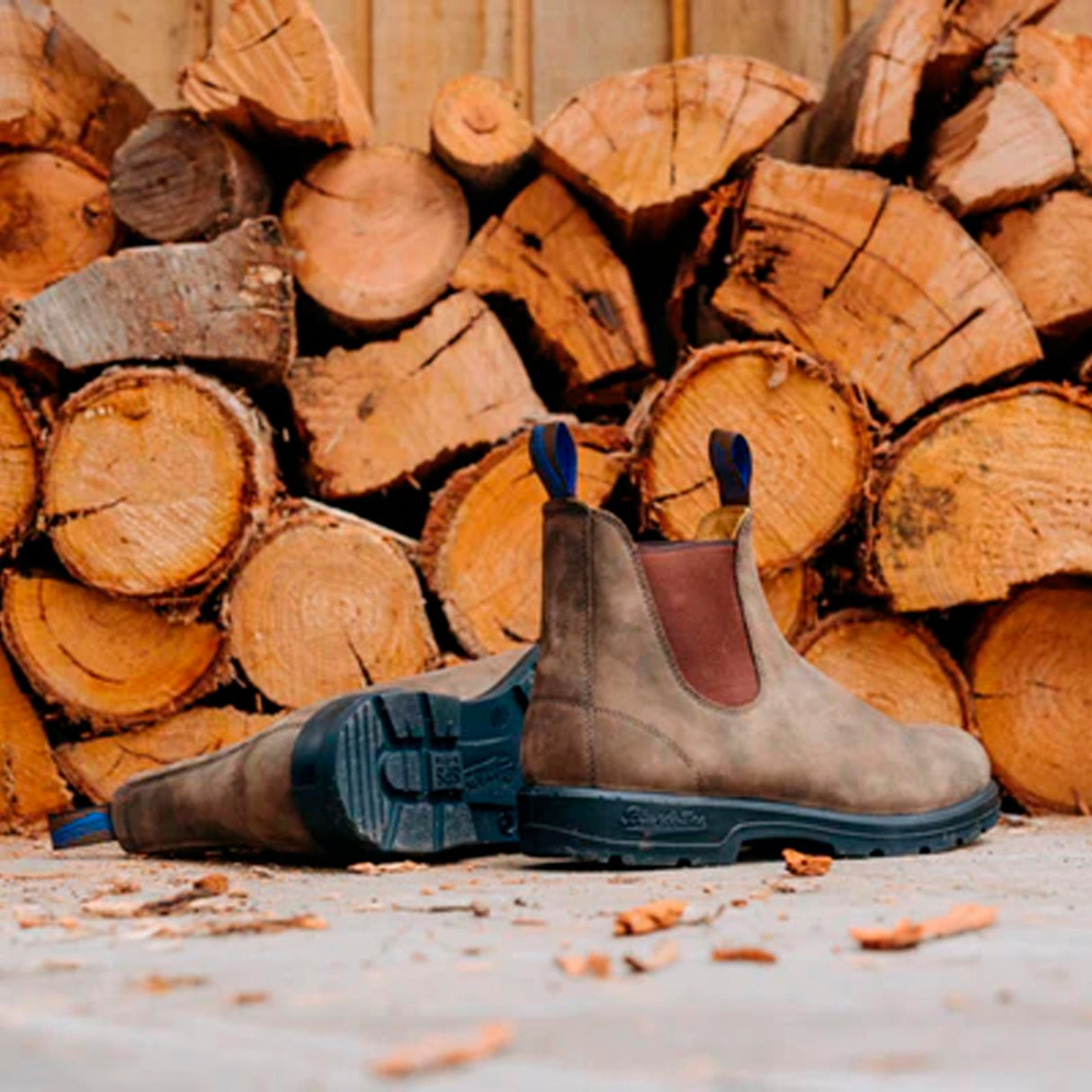 Blundstone – Chelsea-Stiefel #584 Winterstiefel // Rustic Braun-Vandrestøvler - Herre-Blundstone-GearFreak.de-6