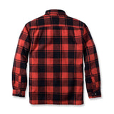 Carhartt - Flanellhemd mit Sherpa- Hemd // Roter Ocker-Outdoor-Shirts - Herren-Carhartt-GearFreak.de-3