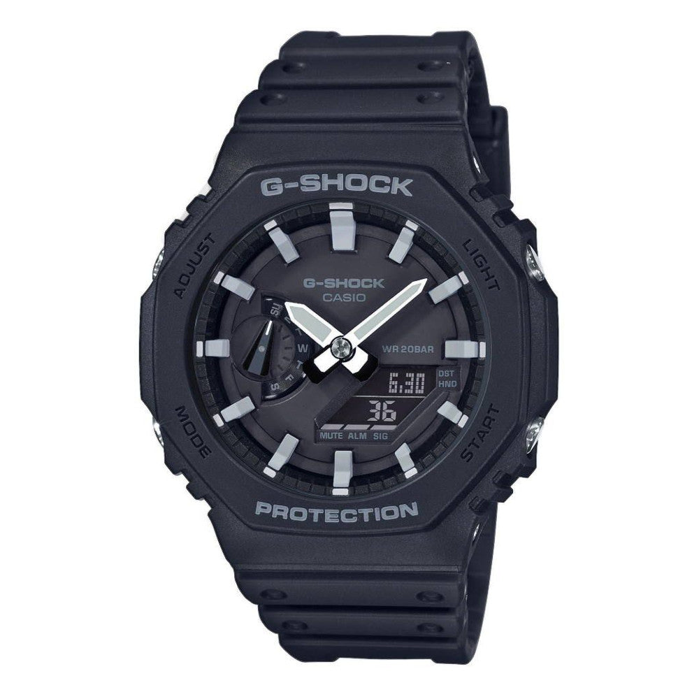 Casio - G-Shock GA-2100-1AER // Schwarz / Grau-Outdoor Uhren-Casio-GearFreak.de-1