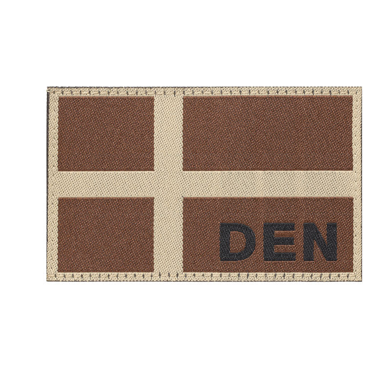 ClawGear - Dänemark Flagge Patch Wüste-Aufnäher Patches-ClawGear-GearFreak.de-1