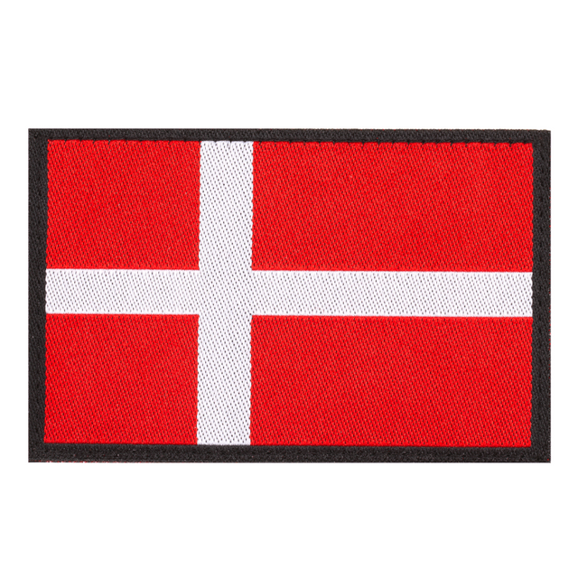 ClawGear - Dänemark- Flagge -Patch in voller Farbe-Aufnäher Patches-ClawGear-GearFreak.de-1