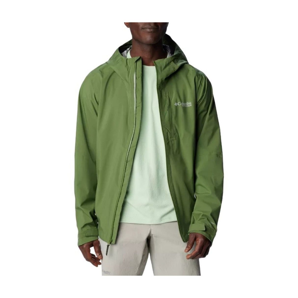 Columbia - Ampli-Dry II WP M Jacke // Grün-Jacke - Herren-Columbia-GearFreak.de-10