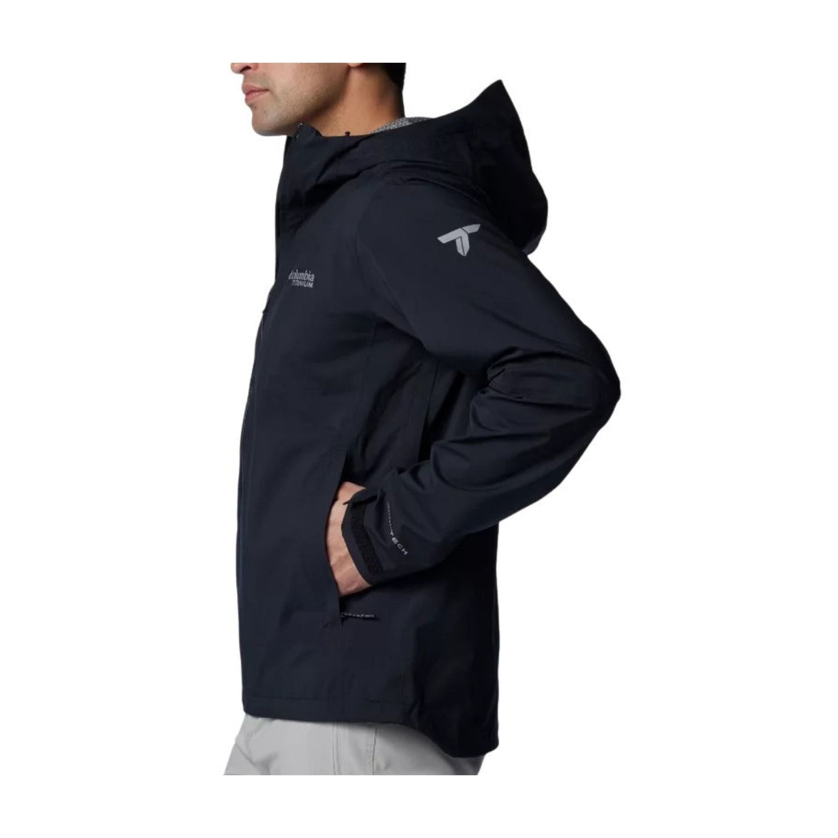 Columbia - Ampli-Dry II WP M Jacke // Schwarz-Jacke - Herren-Columbia-GearFreak.de-3