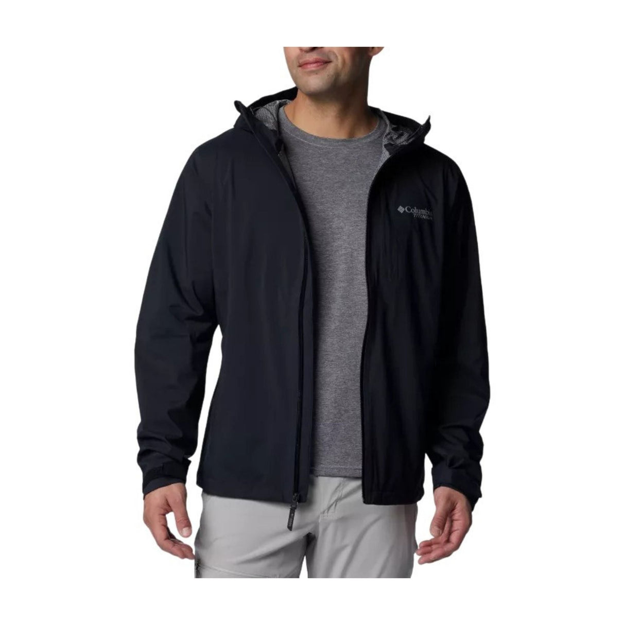 Columbia - Ampli-Dry II WP M Jacke // Schwarz-Jacke - Herren-Columbia-GearFreak.de-5