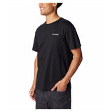 Columbia - Herren-T-Shirt mit Basic-Logo // Schwarz-Outdoor-T-Shirts - Herren-Columbia-GearFreak.de-5