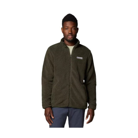 Columbia - Rugged Ridge III Sherpa Full Zip Oliv-Fleecejacken & Pullover - Herren-Columbia-GearFreak.de-1