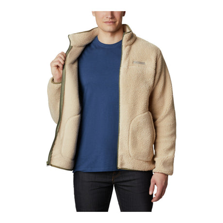 Columbia - Rugged Ridge ll Sherpa Herren-Fleece Beige-Fleecejacken & Pullover - Herren-Columbia-GearFreak.de-1