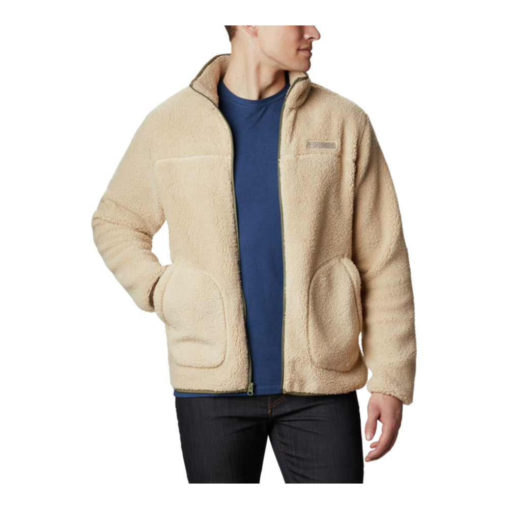 Columbia - Rugged Ridge ll Sherpa Herren-Fleece Beige-Fleecejacken & Pullover - Herren-Columbia-GearFreak.de-3