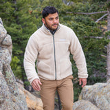 Columbia - Rugged Ridge ll Sherpa Herren-Fleece Beige-Fleecejacken & Pullover - Herren-Columbia-GearFreak.de-6