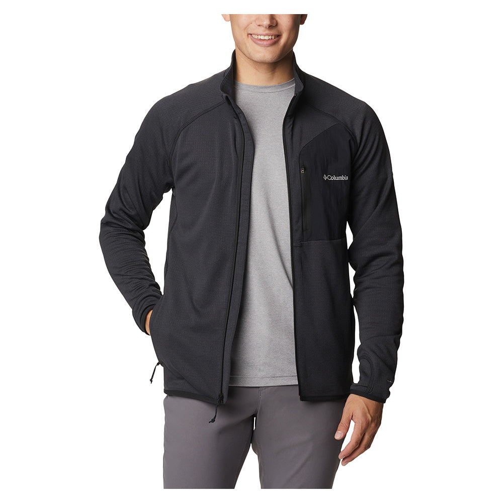 Columbia - Triple Canyon Herren-Fleece mit durchgehendem Reißverschluss // Grau