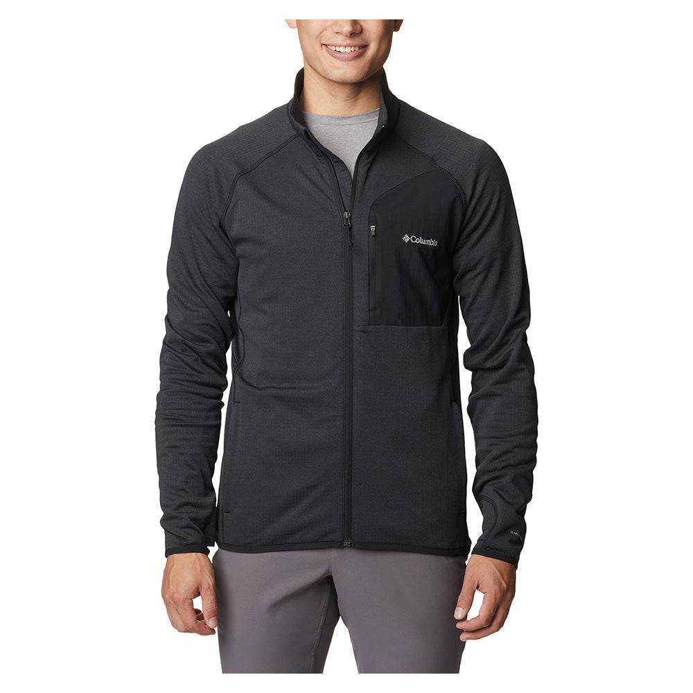 Columbia - Triple Canyon Herren-Fleece mit durchgehendem Reißverschluss // Grau