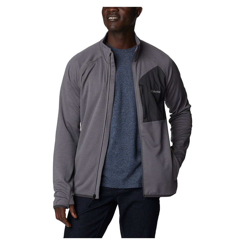 Columbia - Triple Canyon Herren-Fleece mit durchgehendem Reißverschluss // Grau