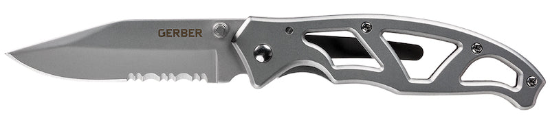 Gerber - Paraframe I Edelstahl gezahntes Klappmesser-Klappmesser-Gerber-GearFreak.de-1