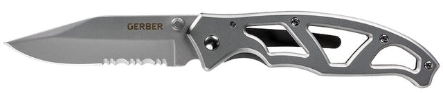 Gerber - Paraframe I Edelstahl gezahntes Klappmesser-Klappmesser-Gerber-GearFreak.de-1