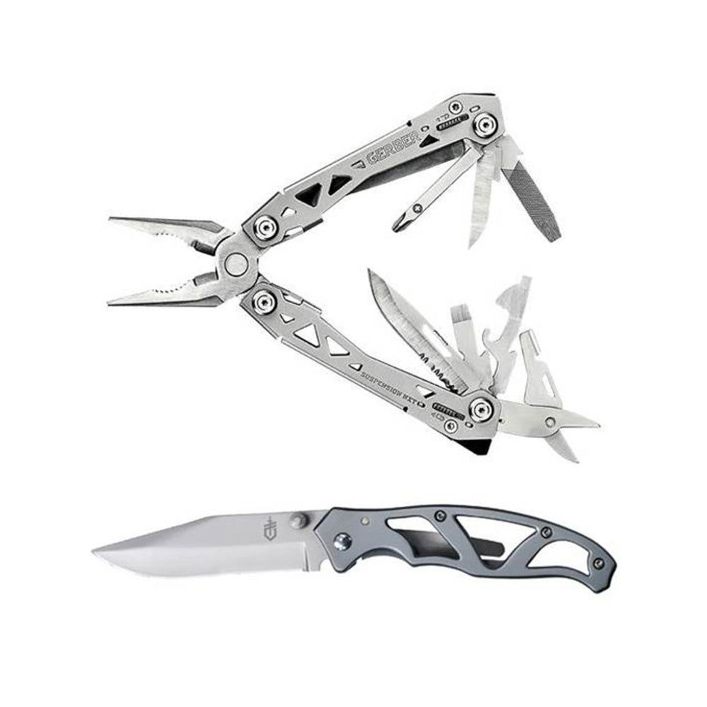 Gerber - Suspension NXT Multi-Tool & Paraframe Minimesser-Klappmesser-Gerber-GearFreak.de-1