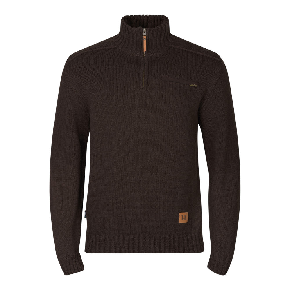 Härkila - Annaboda 2.0 HSP Herren Strick // Braun-Pullover - Herren-Härkila-GearFreak.de-1