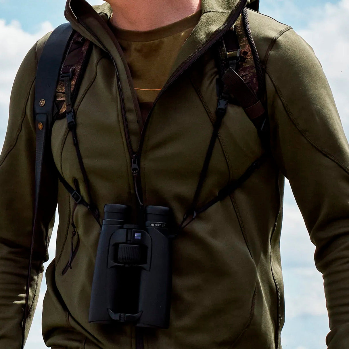 Härkila - Camo Bino Harness Kikkertsele // AXIS MSP Forest-Fernglastaschen & Binostraps-Härkila-GearFreak.de-5