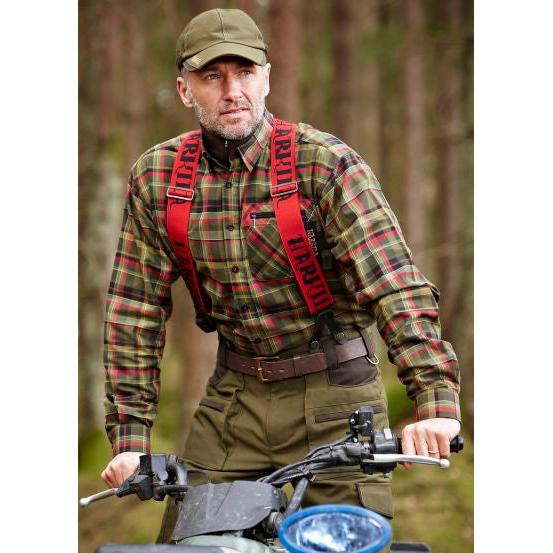 Härkila - Carl-August Hosenträger m. Knöpfen // Grün-Gürtel & Geschirre-Härkila-GearFreak.de-5