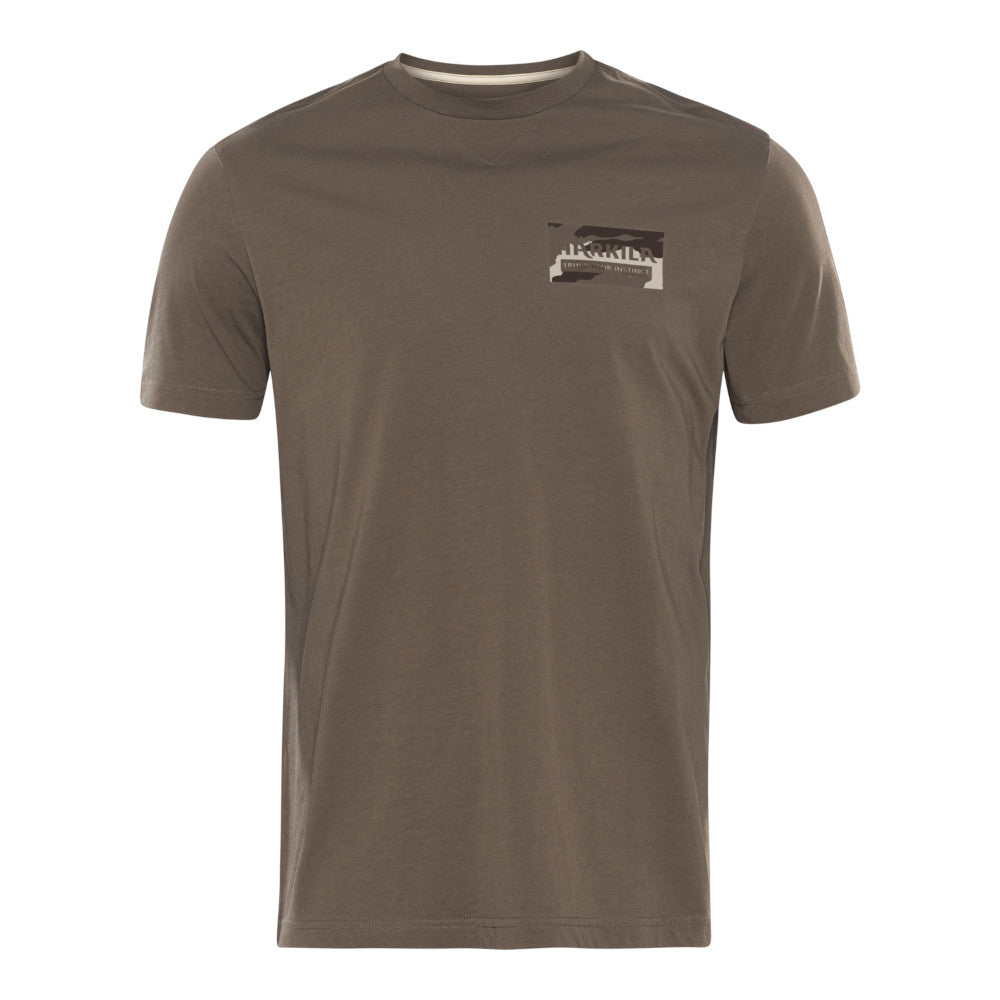 Härkila - Core Herren-T-Shirt // Braun-Outdoor-T-Shirts - Herren-Härkila-GearFreak.de-1