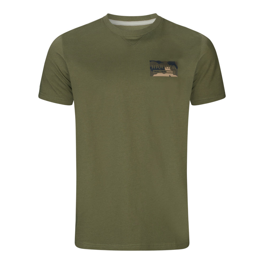 Härkila - Core Herren-T-Shirt // Olivgrün-Outdoor-T-Shirts - Herren-Härkila-GearFreak.de-1
