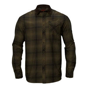 Härkila - Drückjagd-Jagdhemd aus Flanell für Herren // Dunkelgrün-Jagdhemden-Härkila-GearFreak.de-1