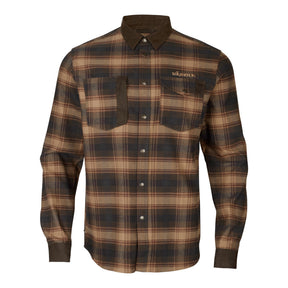 Härkila - Hemd Herrenhemd // Braun-Outdoor-Shirts - Herren-Härkila-GearFreak.de-1