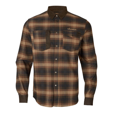 Härkila - Hemd Herrenhemd // Braun-Outdoor-Shirts - Herren-Härkila-GearFreak.de-1