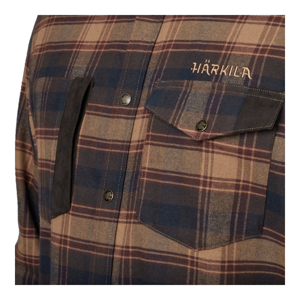 Härkila - Hemd Herrenhemd // Braun-Outdoor-Shirts - Herren-Härkila-GearFreak.de-5