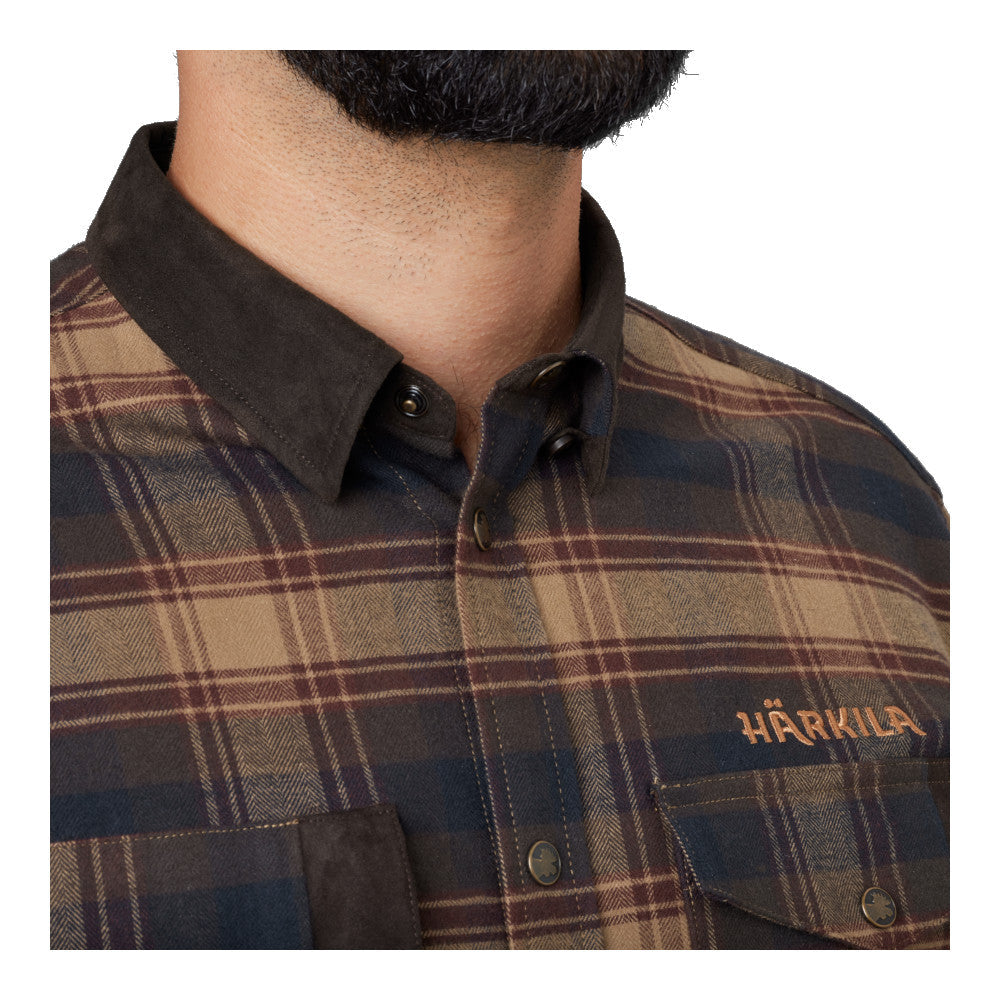 Härkila - Hemd Herrenhemd // Braun-Outdoor-Shirts - Herren-Härkila-GearFreak.de-7