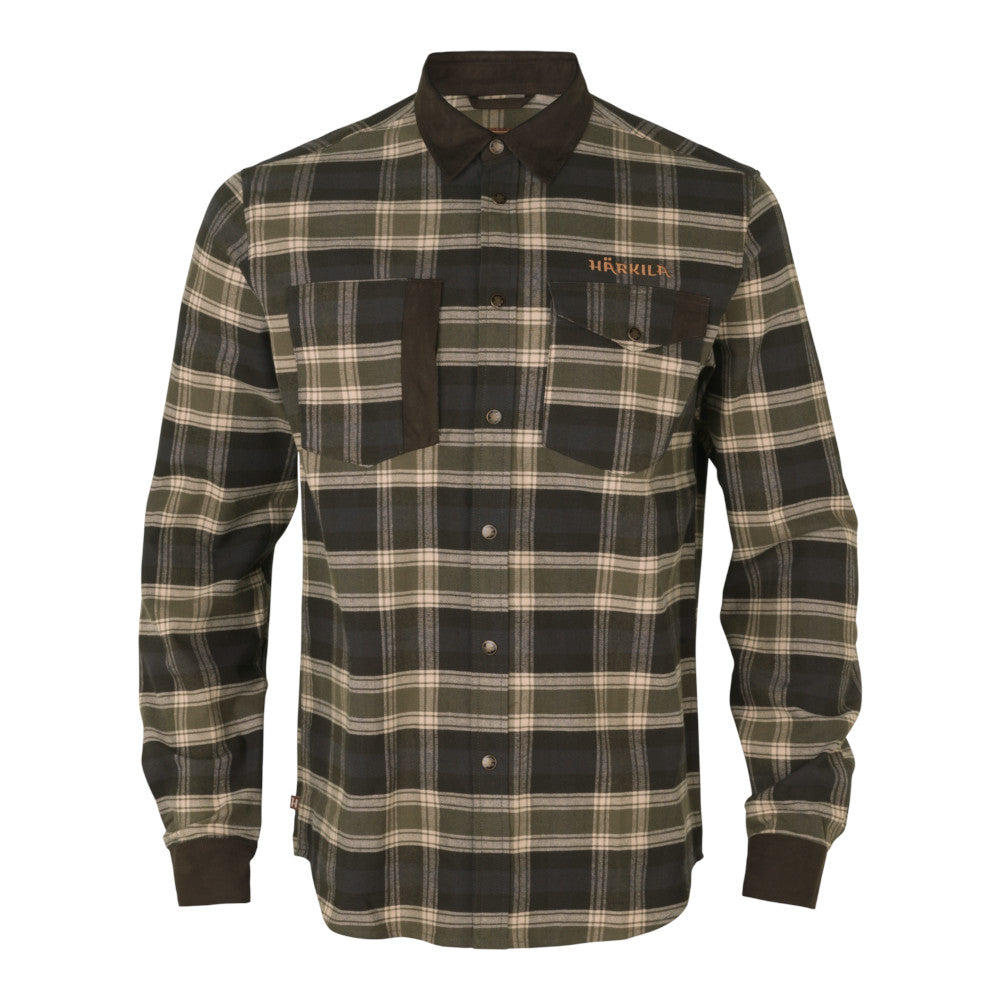 Härkila - Hemd Herrenhemd // Olivgrün-Outdoor-Shirts - Herren-Härkila-GearFreak.de-1