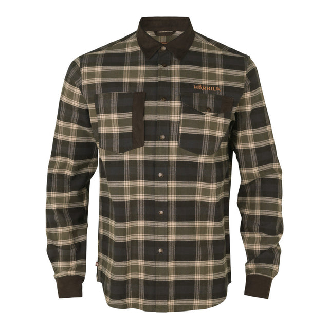 Härkila - Hemd Herrenhemd // Olivgrün-Outdoor-Shirts - Herren-Härkila-GearFreak.de-1