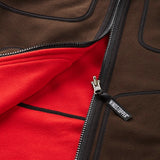 Härkila - Kamko Fleece // Braun / Rot-Jagdjacken-Härkila-GearFreak.de-2