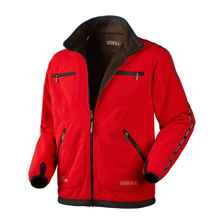 Härkila - Kamko Fleece // Braun / Rot-Jagdjacken-Härkila-GearFreak.de-9