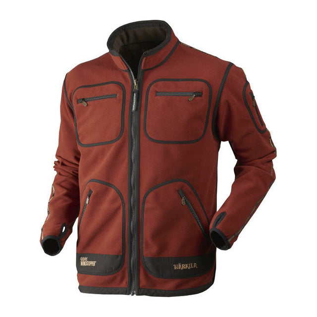 Härkila - Kamko Fleece Burnt Orange (X-Small)-Jagdjacken-Härkila-GearFreak.de-1
