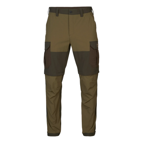 Härkila - Logmar Lightweight Zip-off Bukser // Dunkeloliv/Weidengrün-Jagdhosen-Härkila-GearFreak.de-1